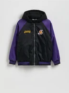 Kurtki i płaszcze dla chłopców - Reserved - Kurtka Los Angeles Lakers NBA - czarny - miniaturka - grafika 1