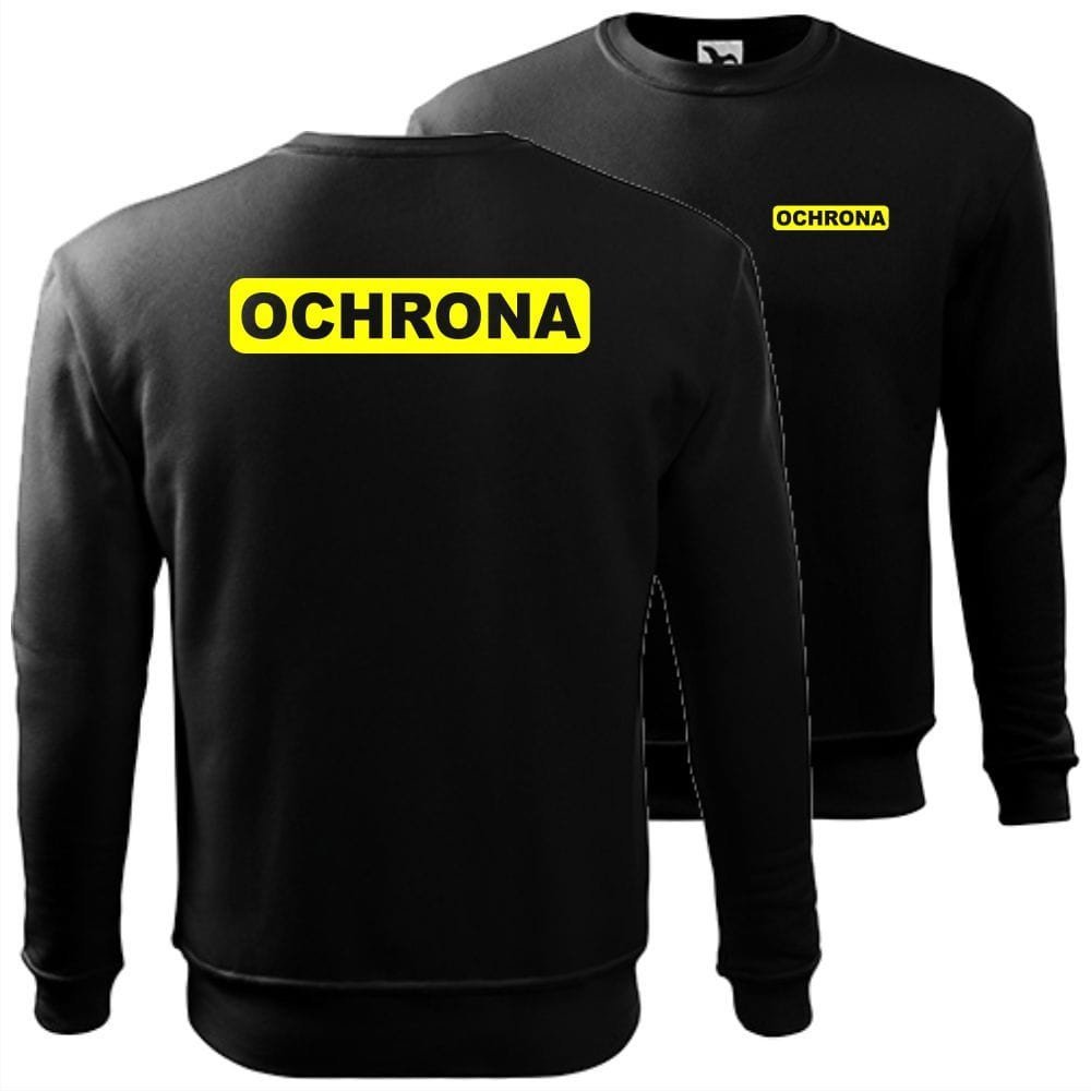męska bluza klasyczna - ochrona