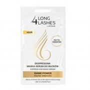 Oceanic Long 4 Lashes Hair Shine Power ekspresowa maska-serum do włosów farbowanych 2 x6ml