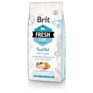Sucha karma dla psów - Brit Fresh Fish&Pumpkin Adult Large Muscles & Joints 12 kg - miniaturka - grafika 1