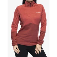 Bluzy narciarskie - Bluza polarowa damska Vaude Larice HZ Fleece Jacket - miniaturka - grafika 1