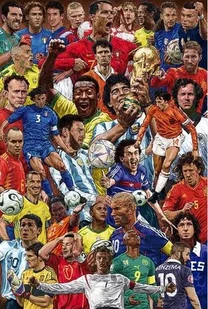 Legendy Piłki Nożnej - plakat - Plakaty - miniaturka - grafika 1