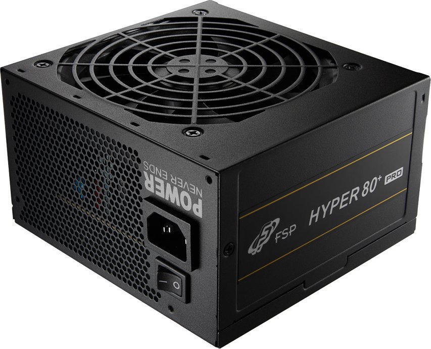 FSP/Fortron FSP HYPER 80+ PRO 450W moduł zasilaczy 24-pin ATX ATX Czarny