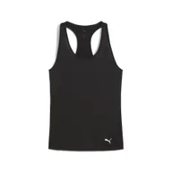 Koszulki sportowe damskie - Damska koszulka bez rękawów TAD ESSENTIALS o kroju bokserki PUMA Black - miniaturka - grafika 1