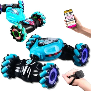 Autko Zabawka HIT! ZDALNIE STEROWANY SAMOCHÓD GESTAMI KLASYCZNY PILOT TWISTER 4WD – PREZENT DLA CHŁOPCA NA URODZINY ŚWIĘTA + EBOOK-3 - Zabawki zdalnie sterowane - miniaturka - grafika 1