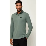 Koszule męskie - BOSS GREEN Polo PL_League Plisy Regular Fit pique - miniaturka - grafika 1