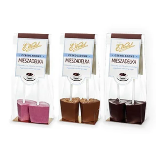 Zestaw Czekoladowych Mieszadełek 3 x 60 g E.Wedel - Kakao i czekolada - miniaturka - grafika 1