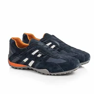 Sneakersy męskie - Sneakersy męskie Geox Uomo Snake 41 - miniaturka - grafika 1