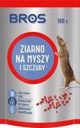 Inne artykuły czyszczące - Bros Ziarno na myszy i szczury 100 g () 136351 - miniaturka - grafika 1