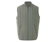 Kamizelki męskie - LIVERGY® Kamizelka męska pikowana, wodoodporna (Zielony, M (48/50)) - miniaturka - grafika 1