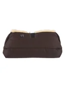 Akcesoria do wózków - Kaiser Naturfellprodukte Ogrzewacz wełniany "Double" w kolorze brązowym do rąk - 22 x 45 cm - miniaturka - grafika 1