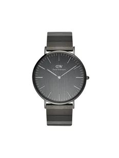 Zegarek Daniel Wellington Zegarek DW00100777 Czarny - Zegarki męskie - miniaturka - grafika 1