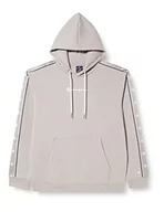 Bluzy męskie - Champion Męska bluza z kapturem Legacy American Tape Heavy Powerblend z polaru z kapturem, szary kamień, L - miniaturka - grafika 1