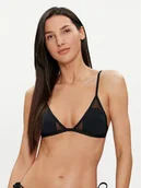 Stroje kąpielowe - Calvin Klein Swimwear Góra od bikini KW0KW02325 Czarny - miniaturka - grafika 1
