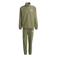Dresy męskie - Męski Dres ADIDAS M 3S WV TT TS JI8850 – Oliwkowy - miniaturka - grafika 1