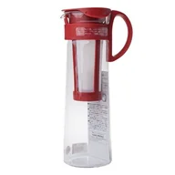 Zaparzacze i kawiarki - Hario Zaparzacz do kawy Mizudashi Coffee Pot 1l Czerwony 6088-uniw - miniaturka - grafika 1