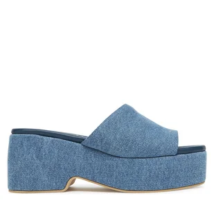 Klapki Pollini SA28248I0MTQ0707 Niebieski - Klapki i japonki damskie - miniaturka - grafika 1