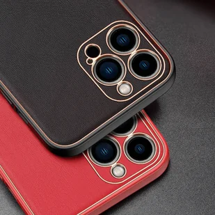 Dux Ducis Yolo eleganckie etui pokrowiec ze skóry ekologicznej iPhone 13 Pro Max czerwony - Etui i futerały do telefonów - miniaturka - grafika 19