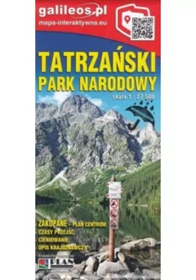 Mapa - Tatrzański Park Narodowy 1:27 500 - Atlasy i mapy - miniaturka - grafika 1