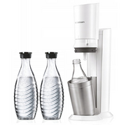 Saturatory - Saturator SodaStream Crystal 2.0 Biały 2 karafki - miniaturka - grafika 1