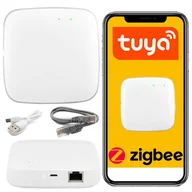 Akcesoria do monitoringu - Bramka Zigbee 3.0 TUYA LAN RJ45 mostek ZIGBEE Centrala - miniaturka - grafika 1