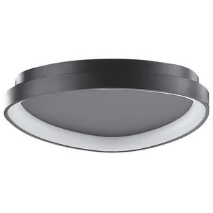 Lampa Sufitowa Led Metalowa Czarna Nanding! - Lampy sufitowe - miniaturka - grafika 1