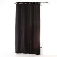 Zasłony - Douceur d'intérieur Douceur dintérieur Zasłona zaciemniająca ABSOLU 140 x 260 cm czarna Zasłona zaciemniająca ABSOLU 140 x 260 cm czarna - miniaturka - grafika 1
