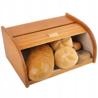 Chlebaki - Creative Home drewniany chlebak, pojemnik na chleb, olcha - miniaturka - grafika 1