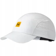 Czapki i chusty sportowe męskie - Czapka z daszkiem BUFF SPEED CAP LOGO WHITE L/XL - miniaturka - grafika 1