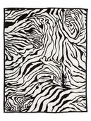 Koce - Koc Elway 160x210 zebra - miniaturka - grafika 1