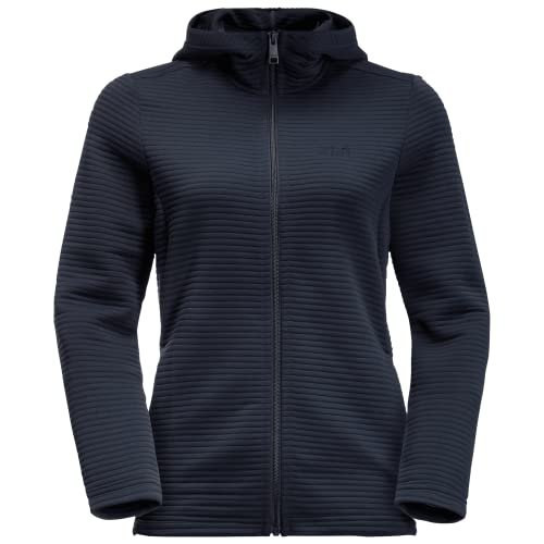 Jack Wolfskin Damska Kurtka Jkt Modesto Z Kapturem, Nocny Granat, Xl