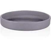 Miseczki i talerzyki dla dzieci - Zopa Silicone Plate talerz 6 m+ Dove Grey 1 szt. - miniaturka - grafika 1