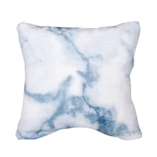 Poszewka dekoracyjna Rene miękka puszysta 40x40 morska - Poszewki na poduszki - miniaturka - grafika 1