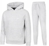 Dresy męskie - 4F OCIEPLANY DZIEWCZÄCY DRES KOMPLET BLUZA SPODNIE / rozm 146 - miniaturka - grafika 1