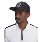 Czapki męskie - Męska czapka z daszkiem Under Armour M Iso-chill Drive Mid STR - czarna - miniaturka - grafika 1