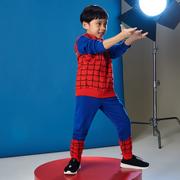 Dresy i komplety dla chłopców - Sinsay - Komplet: bluza i spodnie Spiderman - Czerwony - miniaturka - grafika 1