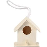 Klatki i wyposażenie dla ptaków - Creativ Domek dla ptaków, 6 x 6 cm, topola, 1 szt. 575750 - miniaturka - grafika 1