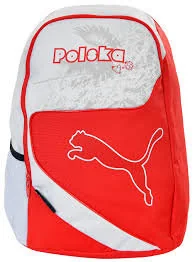PLECAK SZKOLNY SPORTOWY PUMA POLSKA CZERWONY 14140 - Plecaki szkolne i tornistry - miniaturka - grafika 1