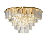 Lampy sufitowe - Plafon MILANO 12xE14/40W/230V złoty - miniaturka - grafika 1