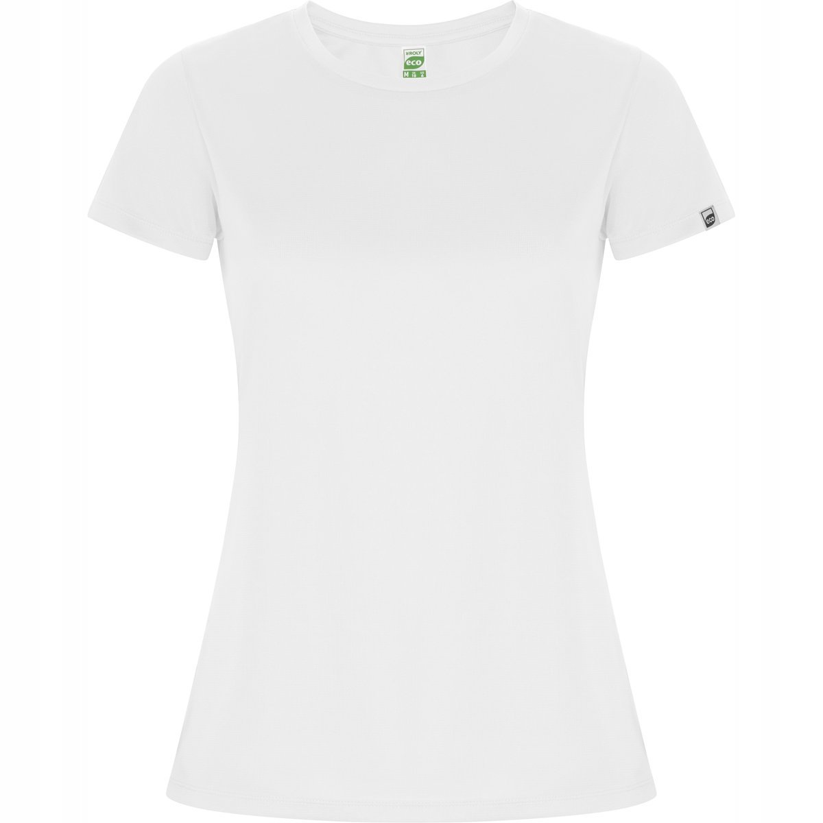 T-Shirt Koszulka Sportowa Damska ECO CONTROL DRY Roly IMOLA 0428 WHITE L