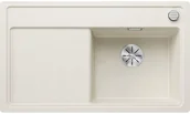 Zlewozmywaki - Zlewozmywak granitowy BLANCO Zenar 45 S-F Silgranit Delikatny biały 527180 - miniaturka - grafika 1