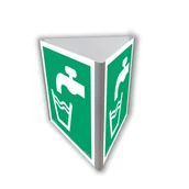 Systemy ekspozycyjne i znaki informacyjne - AE815 WODA ZDATNA DO PICIA (3D DOŚCIENNY), PS - PŁYTA PCV 1MM FOTOLUMINESCENCYJNA; (500X500MM) - miniaturka - grafika 1