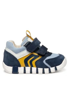 Geox Sneakersy B Iupidoo B3555D 02014 C0916 Granatowy - Buty dla chłopców - miniaturka - grafika 1