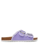 Buty dla dziewczynek - Roxy Klapki AVO-RMT-117 Fioletowy - miniaturka - grafika 1