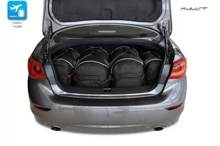 Infiniti KJUST Torby do bagażnika Q50 HYBRID 2013-2017 zestaw 4 szt. 7019009KJU - Torby podróżne - miniaturka - grafika 1