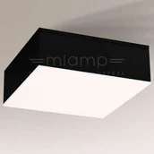Lampy sufitowe - Shilo plafon łazienkowy LED Tottori IL 10W 1000lm 3000K czarny IP44 8057 - miniaturka - grafika 1
