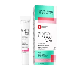 Eveline Glycol Therapy 10% Kwasowa Kuracja peelingująca 20ml - Peelingi i scruby do twarzy - miniaturka - grafika 3