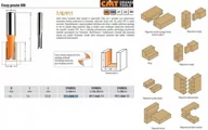 Frezy - CMT Frez prosty HM do drewna, średnica 6 mm, długość robocza 16 mm - CMT (711.060.11) - miniaturka - grafika 1