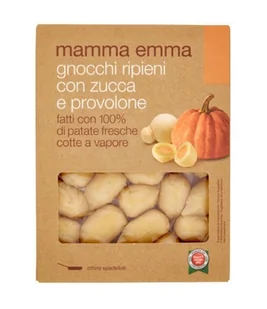 Gnocchi nadziewane dynią i provolone 350g - Mamma Emma - Szybkie dania obiadowe - miniaturka - grafika 1