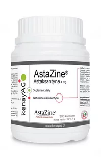 KENAY AstaZine 4 mg x 300 kaps Kenay - Serce i układ krążenia - miniaturka - grafika 1